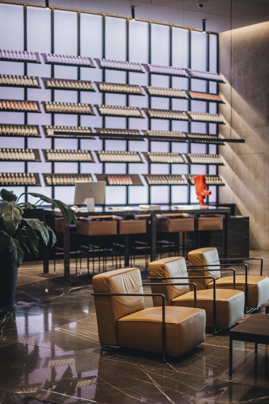 Bar and lounge at The Junction lobby bar, Pullman Tbilisi