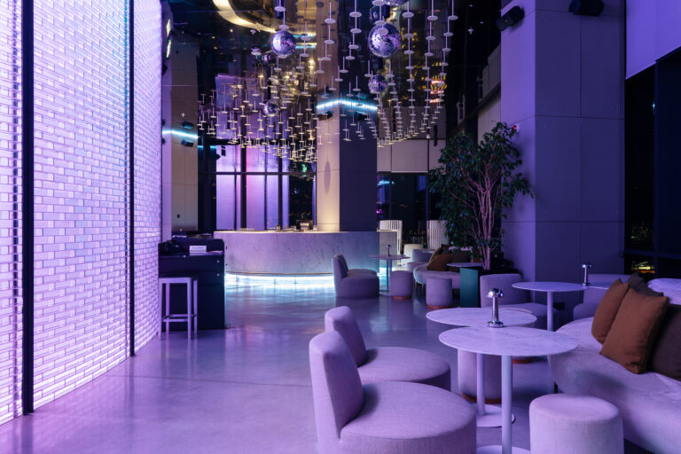 Lounge at Weather Report Sky Bar
