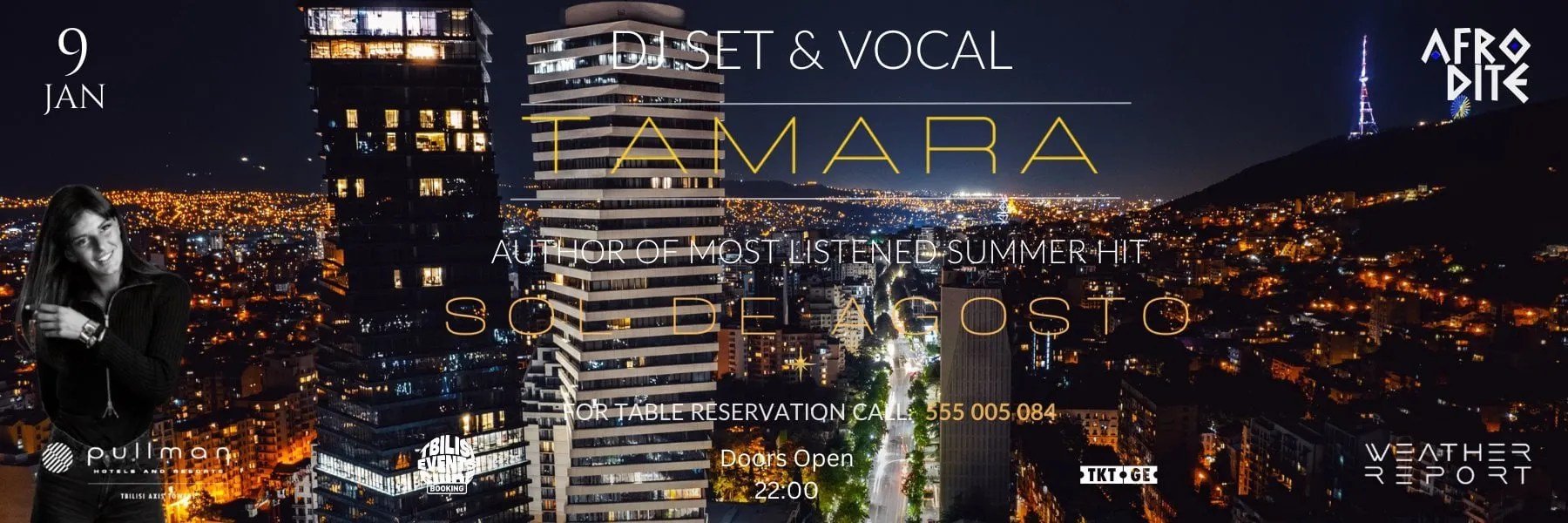 Sunset and Vocal at Weather Report Sky Bar, 9 January 2026