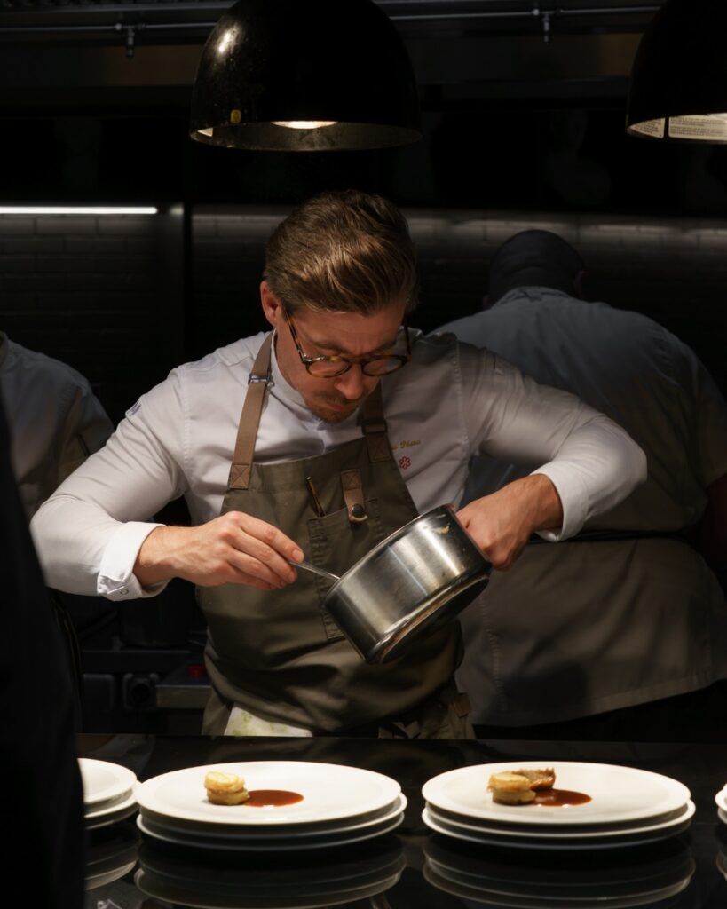 Guest chef at the MICHELIN dinner series at Dumas, Tbilisi
