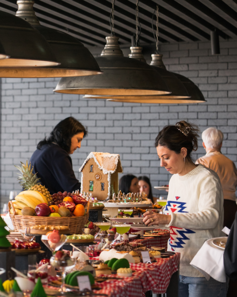 Christmas brunch at Dumas, Pullman Tbilisi
