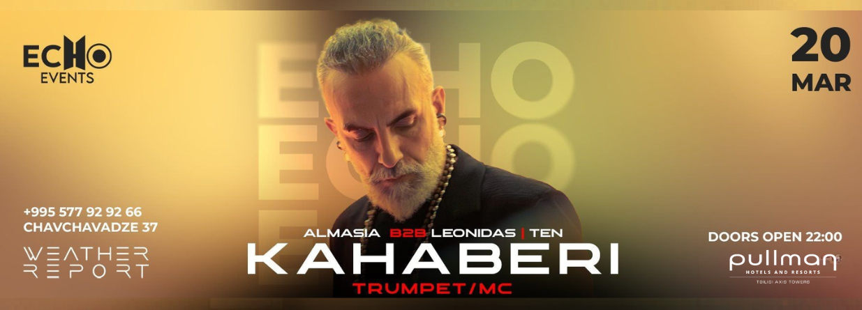 Kahaberi at Weather Report Sky Bar, 20 March 2026
