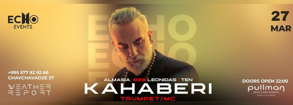 Kahaberi at Weather Report Sky Bar, 27 March 2026